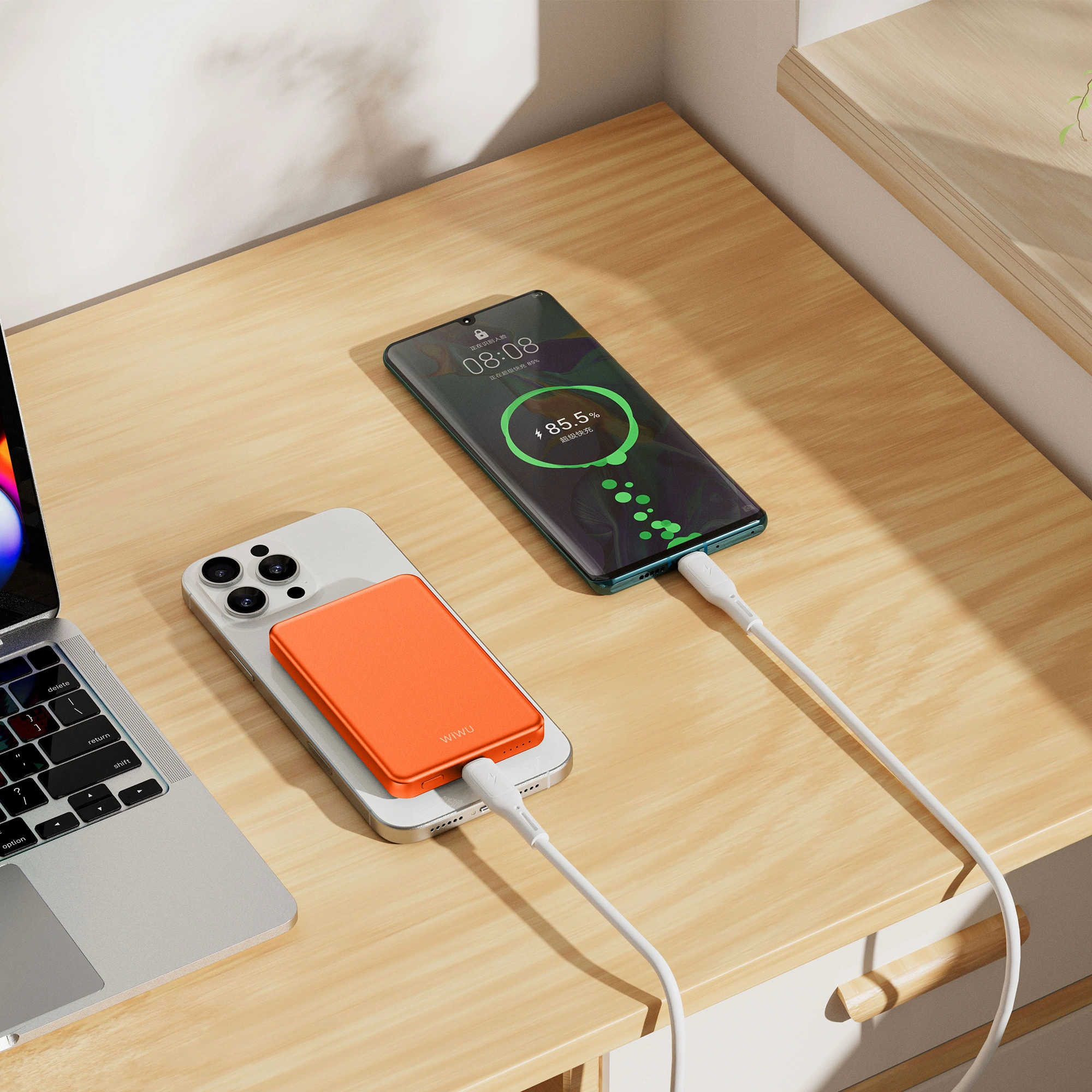 Power Bank wireless ultra e hollë WiWU. 4