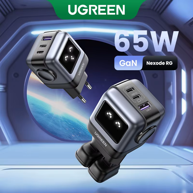 Adaptor Karikimi UGREEN 65W me 3 porta  2